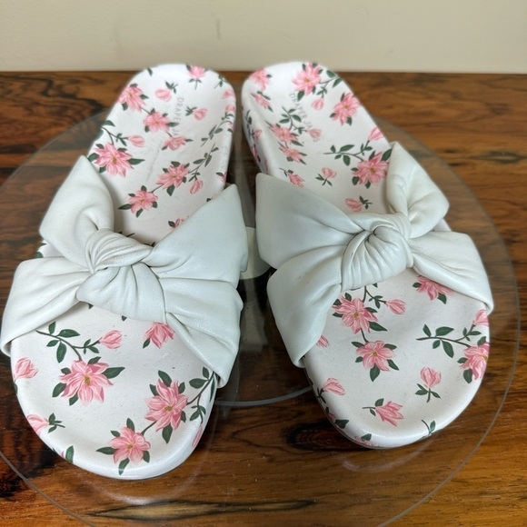 Draper James Stella Slide Sandal white in size 7 - Picture 4 of 16